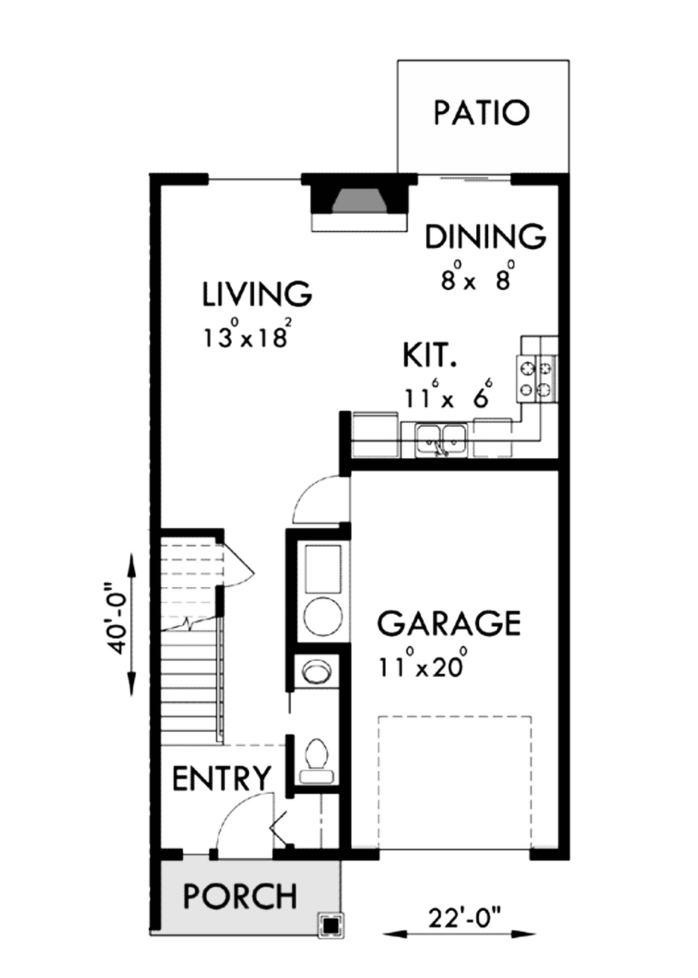 Lake of the Ozarks New Build Home, First Floor