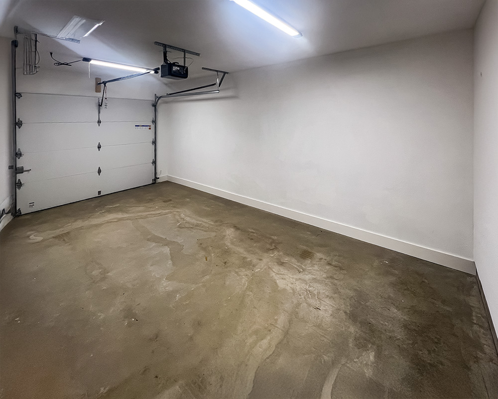 Finished Garage