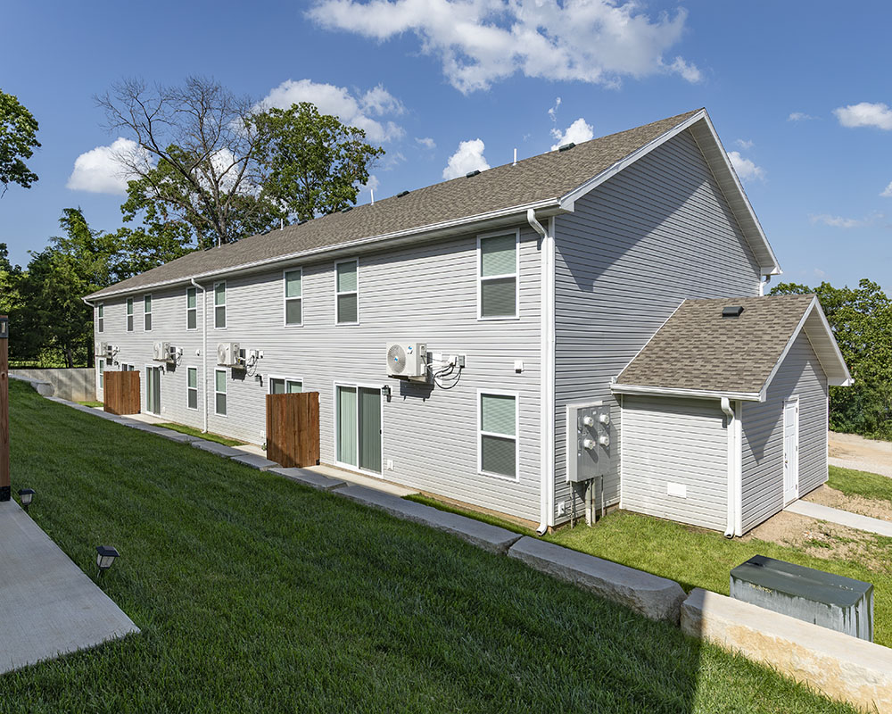 Backyard of Homes